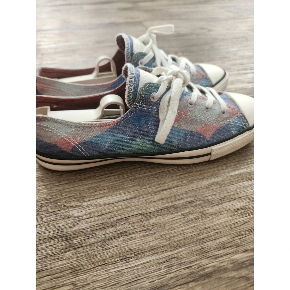 Converse All Star Missoni Women's Shoes 6 1/2 Pink blue Cotton Candy 6.5 sparkle